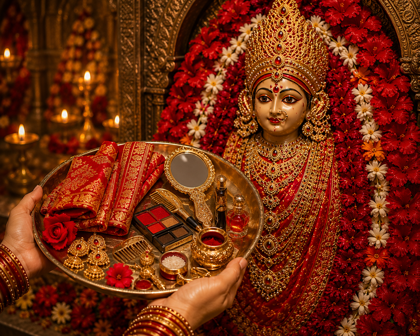 🕉️ Shringar Thali Chadhava