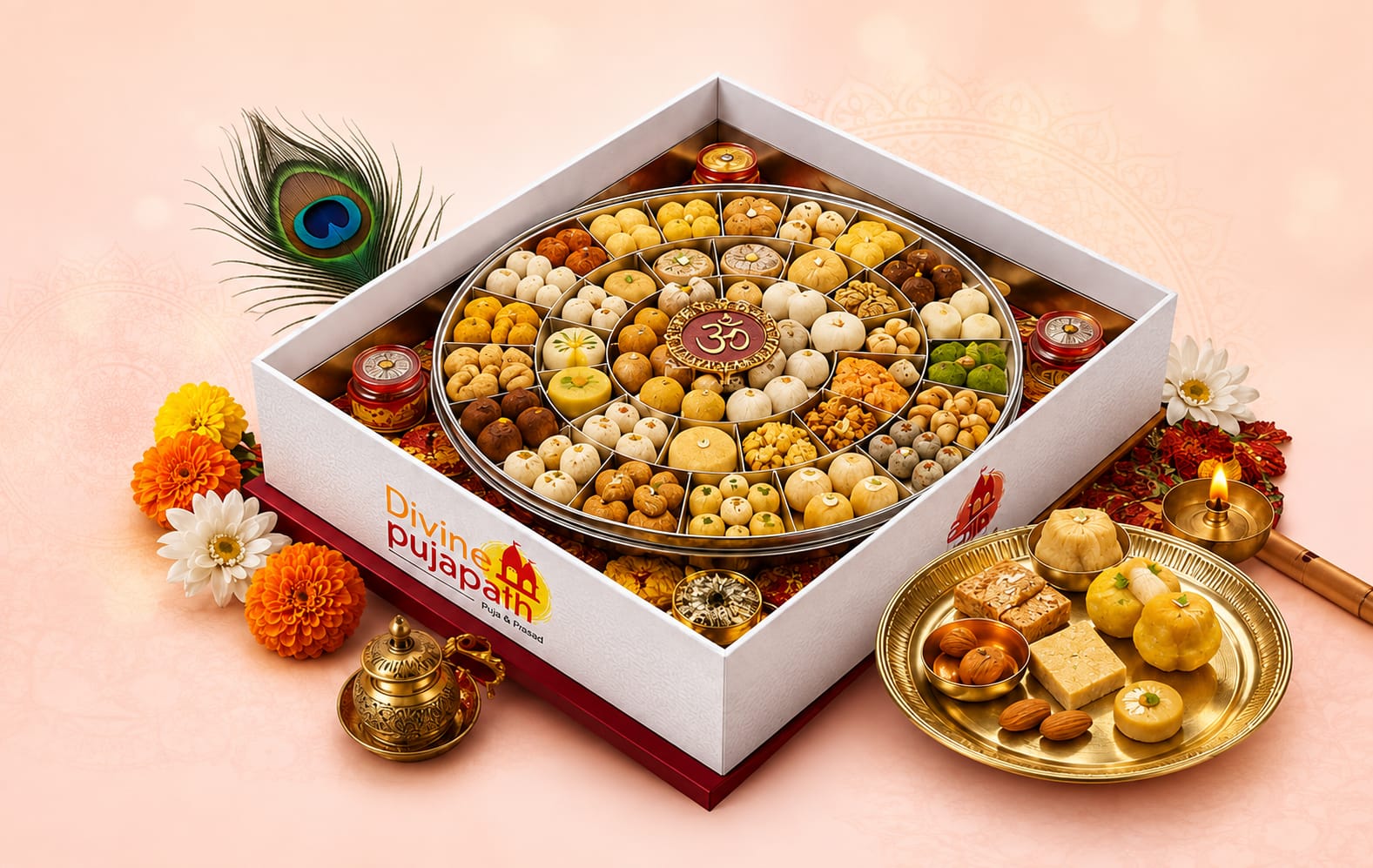 Janmashtami Special 56 Bhog Prasad – from Vrindavan Tirth Kshetra 