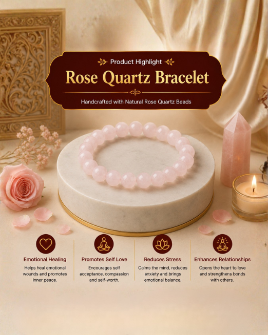 Rose Quartz Bracelet