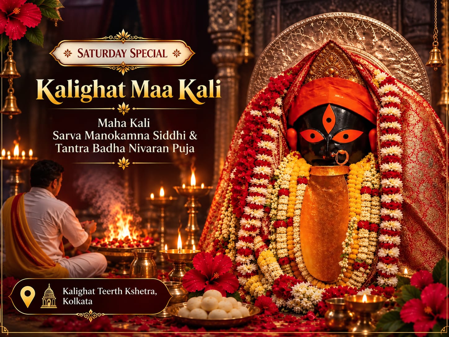 Saturday Special – Maha Kali Sarva Manokamna Siddhi & Tantra Badha Nivaran Puja 